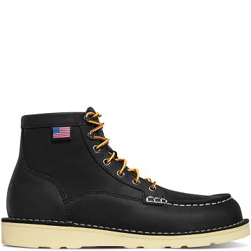 Botas Danner Bull Run Moc Puntera 6" Mujer Negros | MX1593PQ