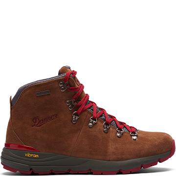 Botas Montaña Danner Mountain 600 4.5" Hombre Marrom Rojos | MX1259FM