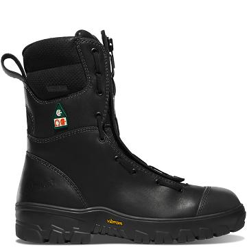 Botas Tácticas Danner Modern Firefighter 8" Composite Puntera (NMT) Hombre Negros | MX1399BC
