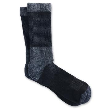 Calcetines Danner Bull Run Socks Crew Hombre Negros Grises | MX1122UT