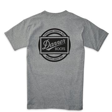 Ropa Danner Pocket T-Shirt 1970's Logo Hombre Plateados | MX1039WY