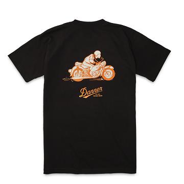 Ropa Danner Pocket T-Shirt 1970's Motorcycle Hombre Negros | MX1041RW