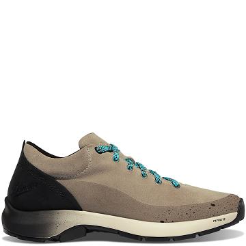 Tenis Senderismo Danner Caprine Low Gamuza Mujer Grises Marrom | MX1681ZG